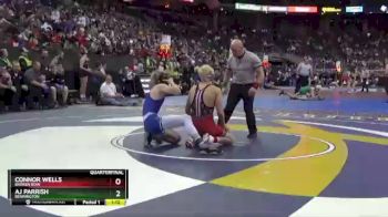 Quarterfinal - AJ Parrish, Bennington vs Connor Wells, Broken Bow