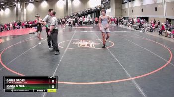 144 lbs Champ. Round 2 - Bodee O`neil, Lebanon vs Gable Gross, St. Pius X (Kansas City)