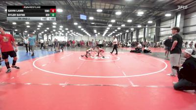 95 lbs Rr Rnd 3 - Gavin Lamb, TDWC Maniacs Blue - MS vs Syler Sayne, Revival Freeze - MS