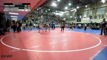 138 lbs Cons. Round 3 - Jerrell Alexander, MCLAIN vs Diesel Stuart, SOUTHSIDE