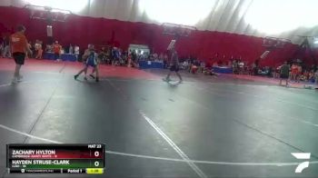 126 lbs Round 1 (4 Team) - Zachary Hylton, Cambridge-Isanti White vs Hayden Struse-Clark, Lodi