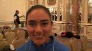 Zoila Gomez before US Olympic Marathon Trials 2008