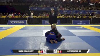 Caetano Bacigalupo vs Lucas Alexander Borek 2026 Pan Kids Jiu-Jitsu IBJJF Championship
