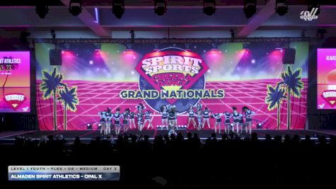 Almaden Spirit Athletics - Opal X [2026 L1 Youth - Flex - D2 - Medium Day 3] 2026 Spirit Sports Grand Nationals