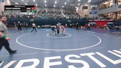 157 lbs Cons. Semi - Brady Johnston, Conroe Oak Ridge vs Alireza Dodangeh, Plano West