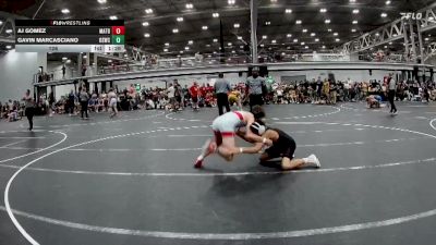 126 lbs Round 1 (6 Team) - AJ Gomez, Mat Assassins Black vs Gavin Marcasciano, Orchard South WC