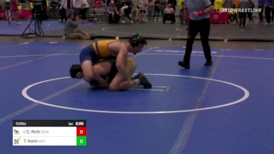 133 lbs Rd Of 32 - Chance Rich, Cal State Bakersfield vs Tyler Hunt, Navy