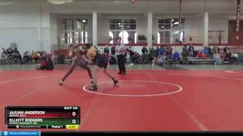 165 lbs Quarterfinal - Jajuan Anderson, Indiana Tech vs Elliott Rodgers, Marian University (IN)