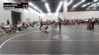 106 lbs Round 1 (6 Team) - Thomas Patterson, MF Dynasty vs Jacob McClure, C2X Academy