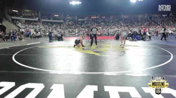 G6A-235 lbs Cons. Round 1 - Jordyn Washington, MCALESTER (Girls) vs Malana Miller, BIXBY (Girls)