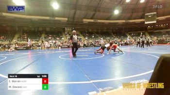 145 lbs Round Of 16 - Emmitt Warren, Morrison Takedown Club vs Myles Dawson, Maize Wrestling Club