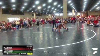 85 lbs Round 2 (4 Team) - Allie Ellis, Trojan WA vs Lily Wilson, Stormettes