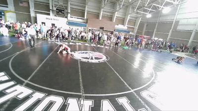 85 lbs Quarterfinal - Annamarie Best, Delta Wrestling Club vs Benjamin Urnezis, Juab Wrestling Club (JWC)