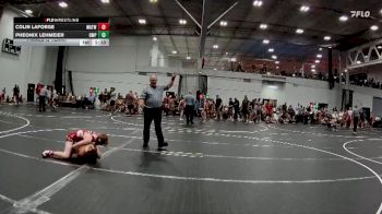 96 lbs Finals (2 Team) - Colin LaForge, Mat Assassins White vs Pheonix Lehmeier, OMP