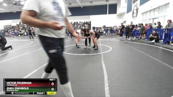 150 lbs Champ. Round 1 - Enkh Enkhbold, Diamond Bar vs Victor Feuerman, Valencia HS