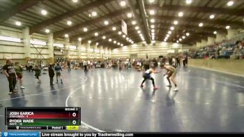 130 lbs Round 2 (4 Team) - Ryder Wade, INWTC vs Josh Garica, Utah Green