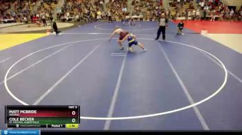 152 lbs Champ. Round 2 - Cole Becker, St. Michael-Albertville vs Matt McBride, Holmen