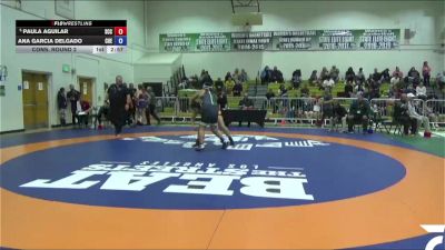 180 lbs Cons. Round 2 - Ana Garcia Delgado, Cuesta vs Paula Aguilar, Sacramento City College