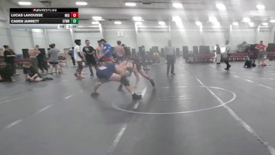 150 lbs Round 9 (10 Team) - Caden Jarrett, CHWHALE Blue vs Lucas Lahousse, New England Gold