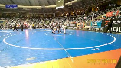 100 lbs Round Of 32 - Ladd Riopel, Spearfish Wrestling vs Douglas Hazel, Henlopen Hammer