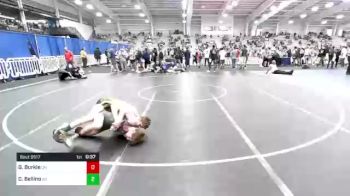 132 lbs Consi Of 32 #1 - Griffin Burkle, OH vs Culley Bellino, NY