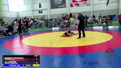 55kg Semifinal - Federico Ortencio, Team Impact WC vs Ali Sarwari, Central Toronto WC