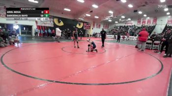 100 lbs Champ. Round 1 - Darcedalia Rayo, Tahquitz vs Ariel Moua, Clovis East