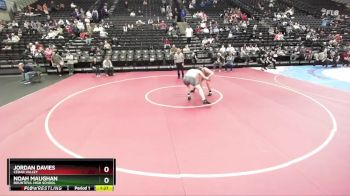 218 lbs Champ. Round 3 - Noah Maughan, Bountiful High School vs Jordan Davies, Cedar Valley