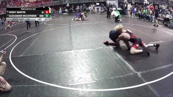 160 lbs Cons. Round 4 - Jonny Martin, GI Grapplers vs Alexander McCathern, Nebraska Elite Wrestling Club