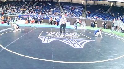 Girls-120 lbs Quarterfinal - Brooklin Armstrong, Kent City (Girls) vs Harmony Gonzales, Oxford (Girls)