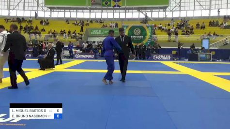 LUIZ MIGUEL BASTOS DOS SANTOSC vs ERLISON BRUNO NASCIMENTO 2023 Brasileiro Jiu-Jitsu IBJJF