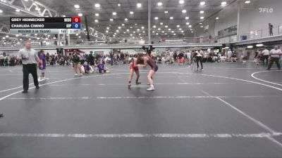 118 lbs Round 3 (6 Team) - Charlida Cimino, Ground Up USA vs Grey Hennecker, Wrecking Crew Dream Crushers