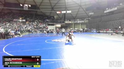 2A 132 lbs Cons. Round 2 - Caleb Grantham, Enumclaw vs Nick Richardson, Foss