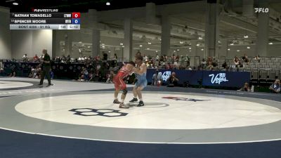 61 kg Champ. Rd Of 16 - Nathan Tomasello, LVWRTC/ Titan Mercury Wrestling Club vs Spencer Moore, Nyac/IRTC
