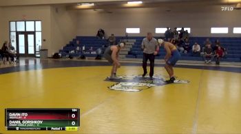 184 lbs Daniil Gorshkov, Embry-Riddle (Ariz.) vs Davin Ito, Westcliff