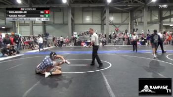115 lbs Cons. Semi - Kaicen Akpan, WTC vs Declan Keller, DC Wrestling Acad