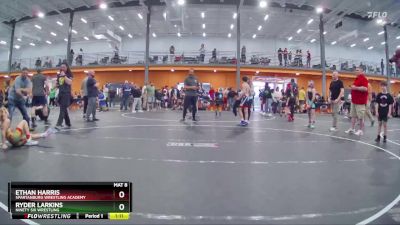 90 lbs 1st Place Match - Ethan Harris, Spartanburg Wrestling Academy vs Ryder Larkins, Ninety Six Wrestling