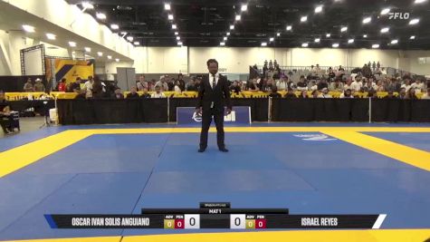 Israel Reyes vs Oscar Ivan Solis Anguiano 2025 World IBJJF Jiu-Jitsu No-Gi Championship