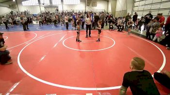 52 lbs Consi Of 4 - Aaryan Neubauer, Keystone Wrestling Club vs Rayden Patton, B.A.W.C