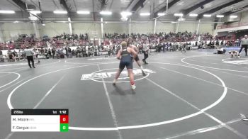 215 lbs Final - Maximilian Moore, Rifle vs Frankie Gargus, Cedaredge
