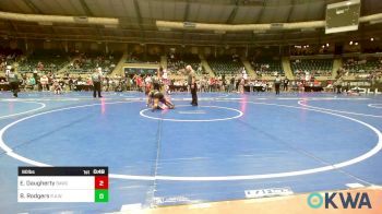 90 lbs Consi Of 4 - Elijah Daugherty, Broken Arrow Wrestling Club vs Bryce Rodgers, R.A.W.