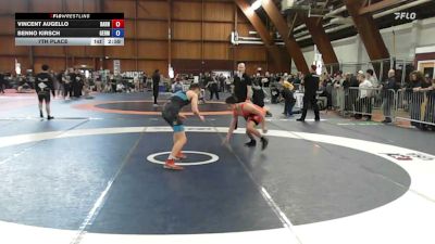145A lbs 7th Place - Vincent Augello, Barn Brothers vs Benno Kirsch, Germany