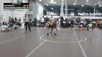 120 lbs Rr Rnd 1 - DAVE DELGADO, Revival White - MS vs Anthony Mesanko Coleman, Triumph 1 - MS