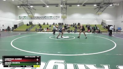 197 lbs Semifinal - Dennis Iraheta, Cerritos vs Jaremiah Juarez, Rio Hondo