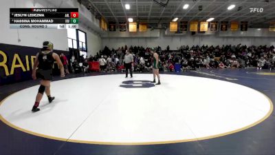 155 lbs Cons. Round 2 - Jeslyn Ledezma, Arlington vs Hassina Mohammad, Irvine