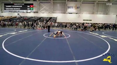 81 lbs Cons. Semi - Brayden Ibowicz, Revolution Elite Wrestling vs Sammy Rosenbaum, Superior Wrestling Academy