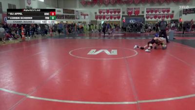 85 lbs Champ. Round 2 - Eli Appel, Dakota Boyz Wrestling Club vs Corbin Scherer, Pursuit Wrestling Minnesota