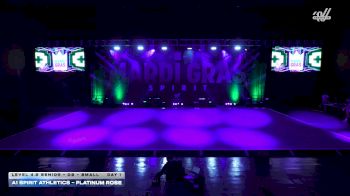 A1 Spirit Athletics - Platinum Rose [2026 L4.2 Senior - D2 - Small Day 1] 2026 Mardi Gras Grand Nationals