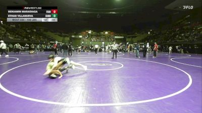 106 lbs Consi Of 16 #1 - Benjamin Maradiaga, Frontier vs Ethan Villanueva, Summit Charter