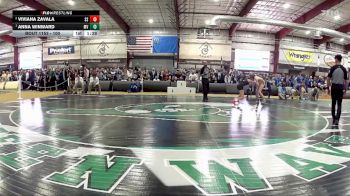 100 lbs 1st Place Match - Anna Winward, Moapa Valley vs Viviana Zavala, Spanish Springs